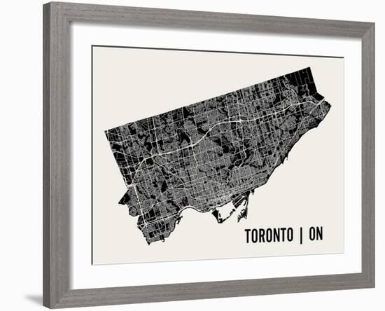 Toronto-Mr City Printing-Framed Art Print