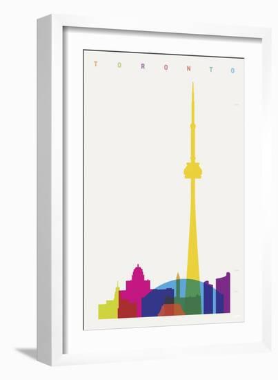 Toronto-Yoni Alter-Framed Giclee Print