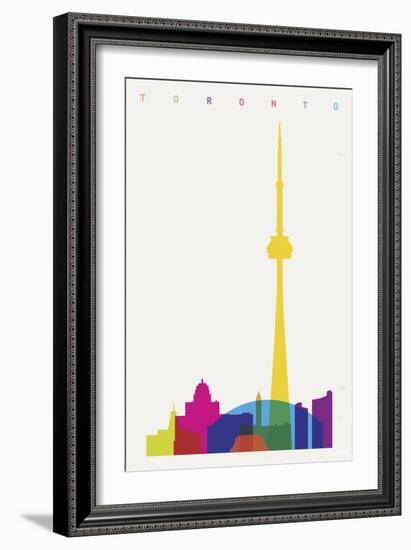 Toronto-Yoni Alter-Framed Giclee Print