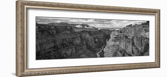 Toroweap Point, Grand Canyon, Arizona, USA BW, Black and White [TEMP]-Panoramic Images-Framed Photographic Print