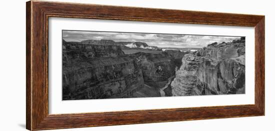 Toroweap Point, Grand Canyon, Arizona, USA BW, Black and White [TEMP]-Panoramic Images-Framed Photographic Print