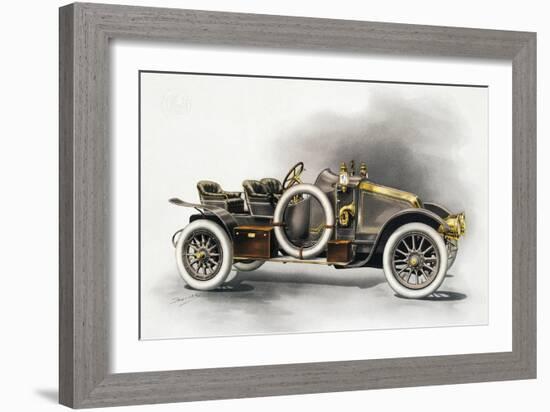 Torpedo Type Cg Renault Motor Car, Renault Catalogue, 1911, France, 20th Century-null-Framed Giclee Print