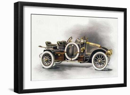 Torpedo Type Cg Renault Motor Car, Renault Catalogue, 1911, France, 20th Century-null-Framed Giclee Print