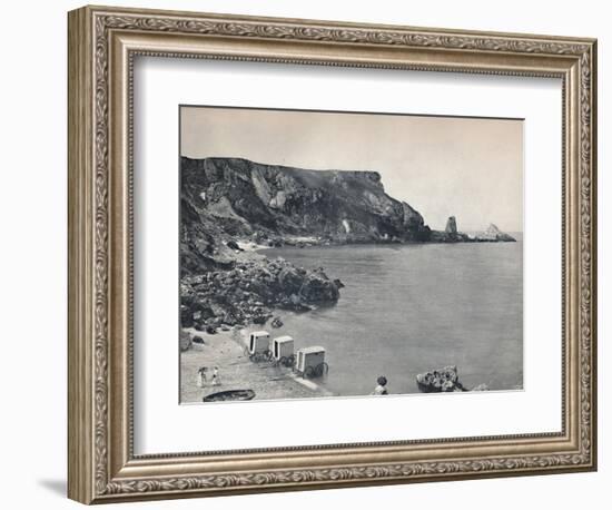 'Torquay - Anstey's Cove', 1895-Unknown-Framed Photographic Print