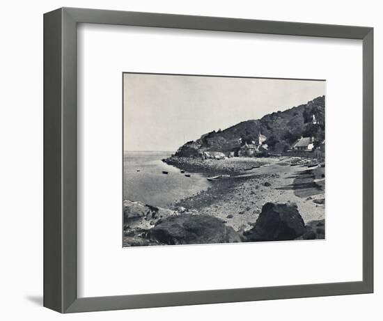 'Torquay - The Beach, Babbicombe', 1895-Unknown-Framed Photographic Print