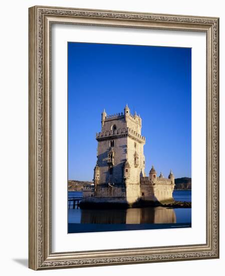 Torre De Belem (Tower of Belem), Built 1515-1521 on Tagus River, Lisbon, Portugal-Sylvain Grandadam-Framed Photographic Print