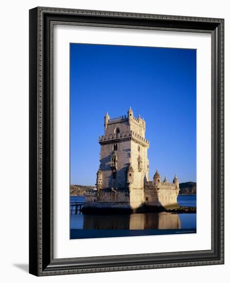 Torre De Belem (Tower of Belem), Built 1515-1521 on Tagus River, Lisbon, Portugal-Sylvain Grandadam-Framed Photographic Print