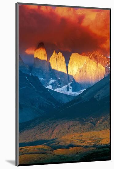 Torre del Paine Chile-null-Mounted Art Print