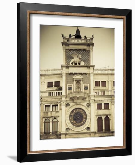 Torre Dell'Orologio (St Mark's Clocktower), Piazza San Marco, Venice, Italy-Jon Arnold-Framed Photographic Print