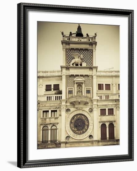 Torre Dell'Orologio (St Mark's Clocktower), Piazza San Marco, Venice, Italy-Jon Arnold-Framed Photographic Print