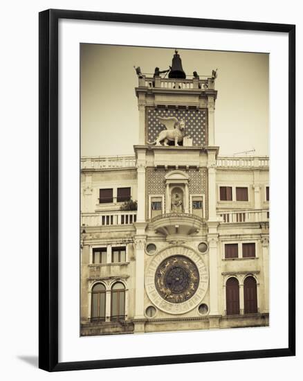 Torre Dell'Orologio (St Mark's Clocktower), Piazza San Marco, Venice, Italy-Jon Arnold-Framed Photographic Print