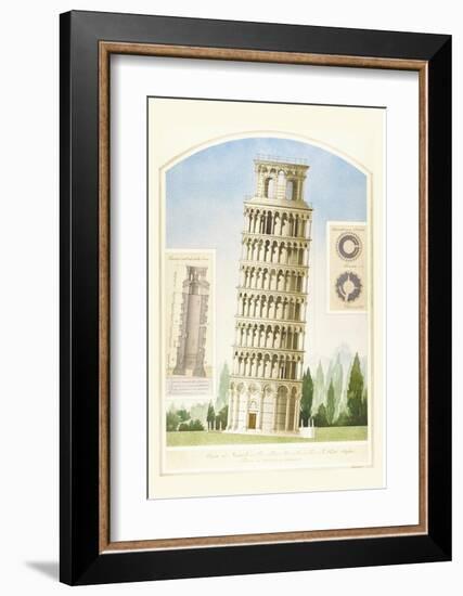 Torre di Pisa-Libero Patrignani-Framed Art Print