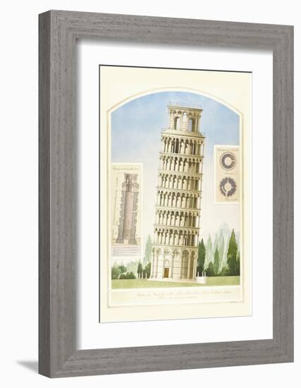 Torre di Pisa-Libero Patrignani-Framed Art Print