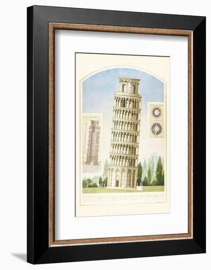 Torre di Pisa-Libero Patrignani-Framed Art Print