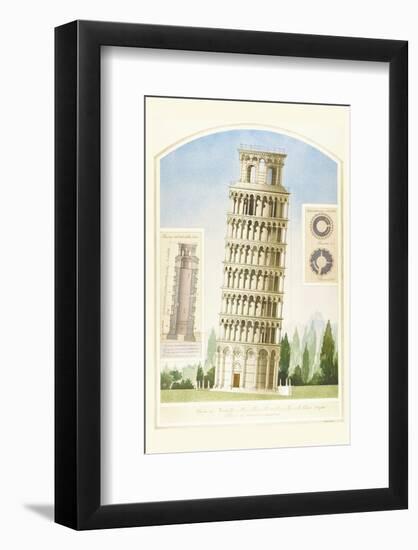 Torre di Pisa-Libero Patrignani-Framed Art Print