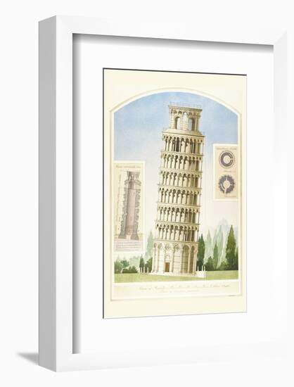 Torre di Pisa-Libero Patrignani-Framed Art Print