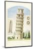 Torre di Pisa-Libero Patrignani-Mounted Art Print