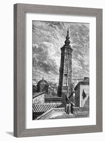 Torre Nueva, Zaragoza, Spain, 1929-Gustave Doré-Framed Giclee Print