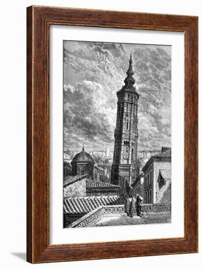 Torre Nueva, Zaragoza, Spain, 1929-Gustave Doré-Framed Giclee Print