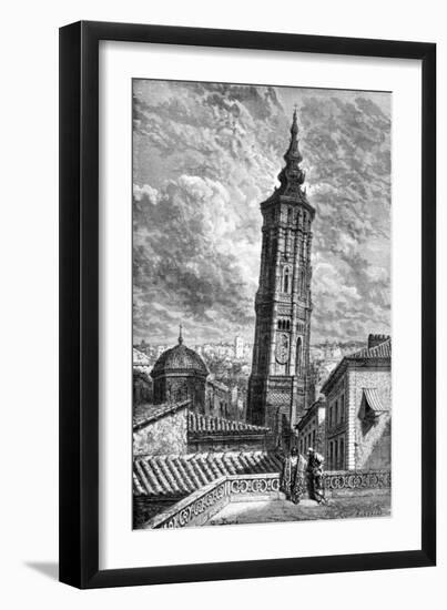 Torre Nueva, Zaragoza, Spain, 1929-Gustave Doré-Framed Giclee Print