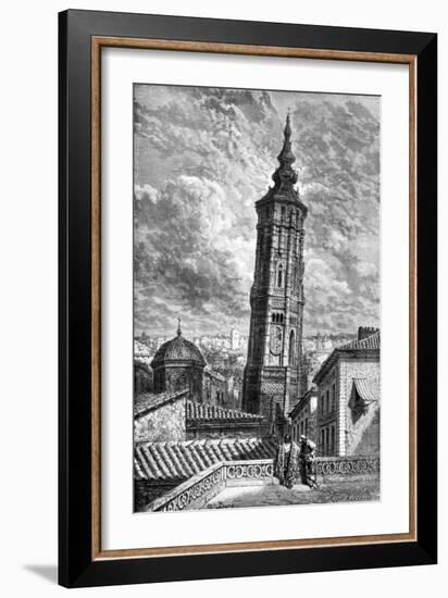 Torre Nueva, Zaragoza, Spain, 1929-Gustave Doré-Framed Giclee Print