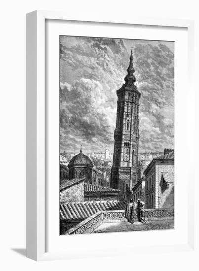 Torre Nueva, Zaragoza, Spain, 1929-Gustave Doré-Framed Giclee Print