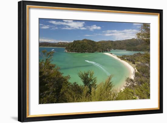 Torrent Bay, Abel Tasman National Park, Nelson Region, South Island, New Zealand, Pacific-Stuart Black-Framed Photographic Print