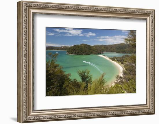 Torrent Bay, Abel Tasman National Park, Nelson Region, South Island, New Zealand, Pacific-Stuart Black-Framed Photographic Print