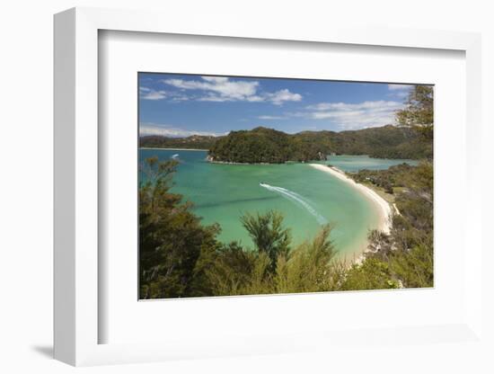 Torrent Bay, Abel Tasman National Park, Nelson Region, South Island, New Zealand, Pacific-Stuart Black-Framed Photographic Print