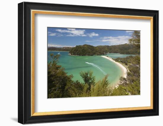 Torrent Bay, Abel Tasman National Park, Nelson Region, South Island, New Zealand, Pacific-Stuart Black-Framed Photographic Print