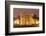 Torres De Serranos City Gate at Dusk, Valencia, Comunidad Valencia, Spain, Europe-Markus Lange-Framed Photographic Print