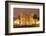 Torres De Serranos City Gate at Dusk, Valencia, Comunidad Valencia, Spain, Europe-Markus Lange-Framed Photographic Print