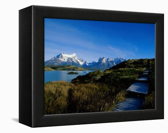 Torres Del Paine National Park, Chile-null-Framed Premier Image Canvas