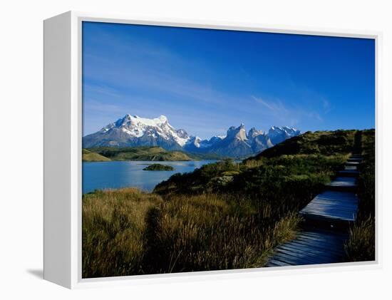 Torres Del Paine National Park, Chile-null-Framed Premier Image Canvas