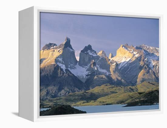 Torres Del Paine, Patagonia, Chile-Peter Adams-Framed Premier Image Canvas
