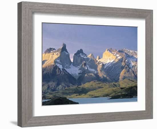 Torres Del Paine, Patagonia, Chile-Peter Adams-Framed Photographic Print