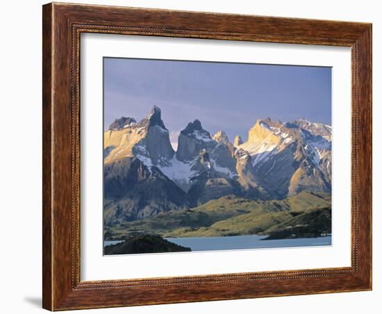 Torres Del Paine, Patagonia, Chile-Peter Adams-Framed Photographic Print