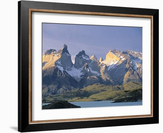 Torres Del Paine, Patagonia, Chile-Peter Adams-Framed Photographic Print