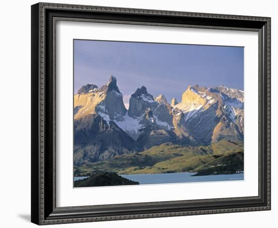 Torres Del Paine, Patagonia, Chile-Peter Adams-Framed Photographic Print