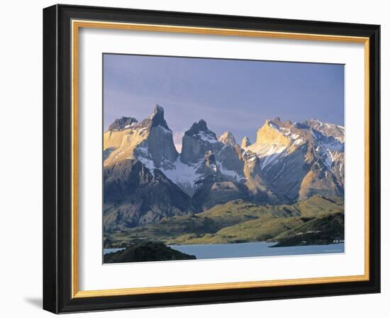 Torres Del Paine, Patagonia, Chile-Peter Adams-Framed Photographic Print