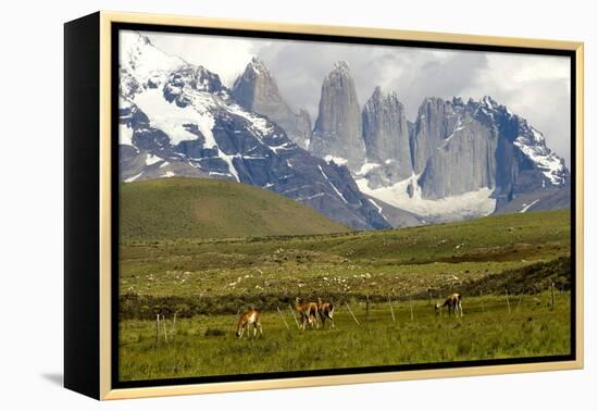 Torres Del Paine-Tony-Framed Premier Image Canvas