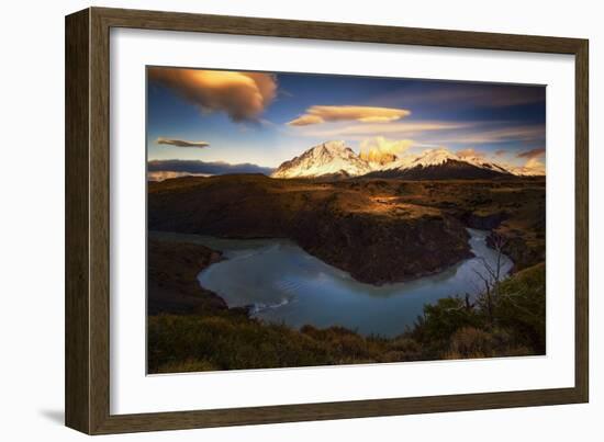 Torres Del Paine-Yan Zhang-Framed Giclee Print