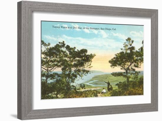 Torrey Pines, Del Mar, California-null-Framed Art Print