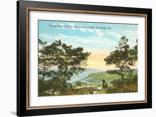 Torrey Pines, Del Mar, California-null-Framed Art Print