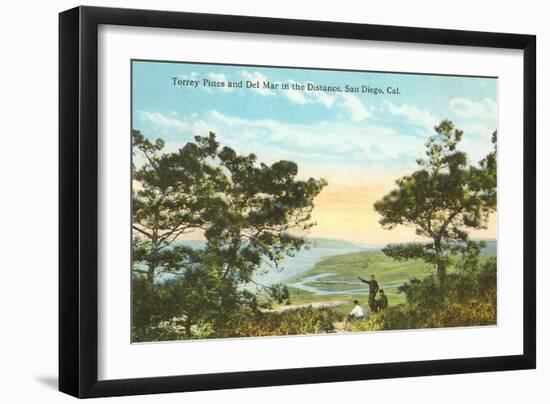 Torrey Pines, Del Mar, California-null-Framed Art Print