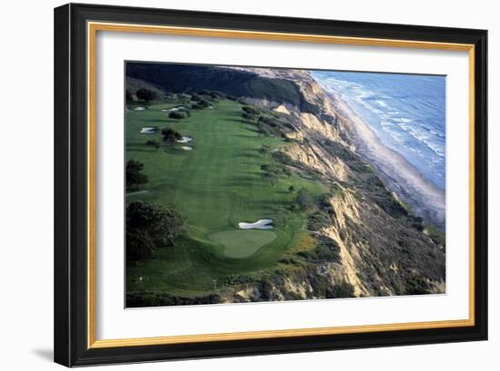 Torrey Pines Municipal Golf Course South Course, Hole 4-J.D. Cuban-Framed Premium Giclee Print