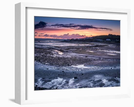 Torridge Estuary Sunrise-Terry Mathews-Framed Photographic Print