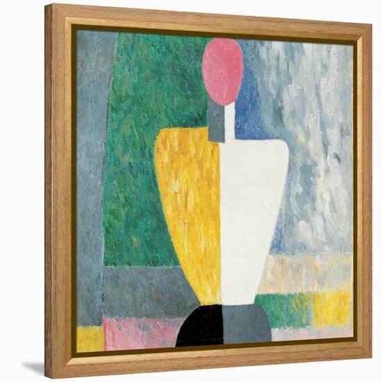 Torso (Figure with Pink Fac), 1928-1932-Kazimir Malevich-Framed Premier Image Canvas