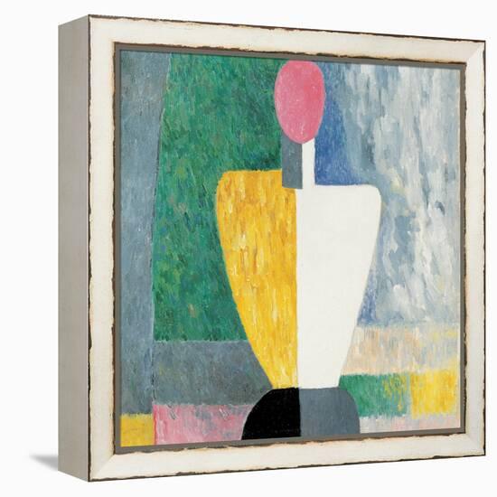 Torso (Figure with Pink Fac), 1928-1932-Kazimir Malevich-Framed Premier Image Canvas