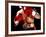 Torso of a Male Boxer Wearing Boxing Gloves and a Belt-null-Framed Photographic Print